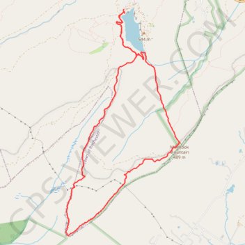 Millbrook Mountain Trail and Gertrude's Nose Trail Loop from Lake Minnewaska trail, distance, elevation, map, profile, GPS track