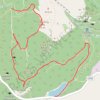 Tracks, MTB and off track sections to visit the Rocking Stone and Polney Crag trail, distance, elevation, map, profile, GPS track
