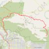 Gabrielino Trail trail, distance, elevation, map, profile, GPS track