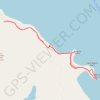 Battery Point Trail in Alaska USA trail, distance, elevation, map, profile, GPS track