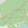 Great Blue Hill via Skyline Loop Trail in Blue Hills Reservation trail, distance, elevation, map, profile, GPS track