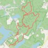 Teatown Lake Reservation: Overlook Trail, Hidden Valley Loop and Phenology Trail trail, distance, elevation, map, profile, GPS track