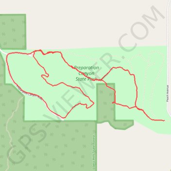 Monona County - Base trail, distance, elevation, map, profile, GPS track
