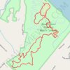 Afternoon hike at Flanners Beach and Croatan National Forest Loop trail, distance, elevation, map, profile, GPS track