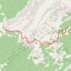 Dripping Springs (Grand Canyon) trail, distance, elevation, map, profile, GPS track