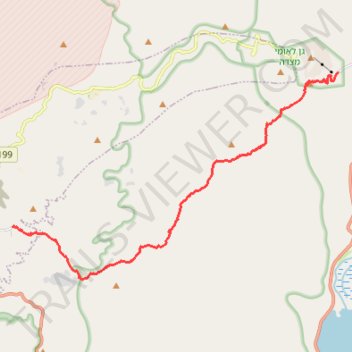 Mesada - Arad trail, distance, elevation, map, profile, GPS track