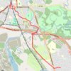 Irvine, Scotland to Kilwinning trail, distance, elevation, map, profile, GPS track