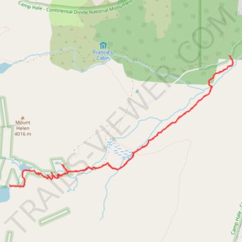 Mayflower Lake, Continental Falls and Mohawk Lakes trail, distance, elevation, map, profile, GPS track