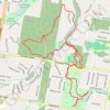 Raven Street Reserve - Chermside Hills Reserve trail, distance, elevation, map, profile, GPS track