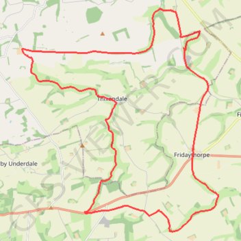 East Riding of Yorkshire Trail Running trail, distance, elevation, map, profile, GPS track