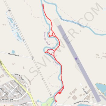 Kiewa River Trail trail, distance, elevation, map, profile, GPS track