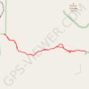 Goat Canyon Trestle via Mortero Palms trail, distance, elevation, map, profile, GPS track