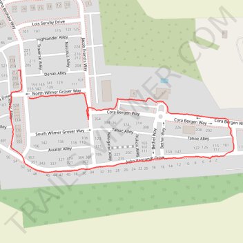 2026-04-23_12-28_Thu trail, distance, elevation, map, profile, GPS track