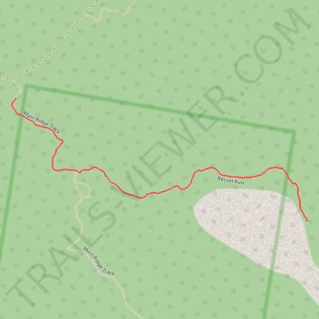 Kessel Run trail, distance, elevation, map, profile, GPS track